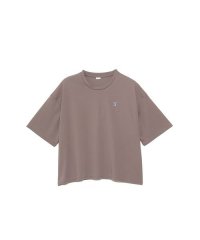 sanideiz TOKYO/サニデイズ トウキョウ sanideiz TOKYO for RUN ドライスムースpr オーバーサイズラインTシャツ LADIES/508253358