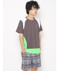 sanideiz TOKYO/サニデイズ トウキョウ sanideiz TOKYO for RUN ドライスムースpr カラーブロックTシャツ MENS/508253363