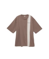 sanideiz TOKYO/サニデイズ トウキョウ sanideiz TOKYO for RUN ドライスムースpr オーバーサイズラインTシャツ MENS/508253367