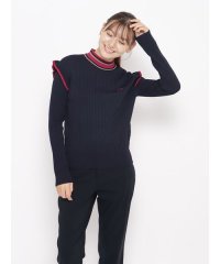 sanideiz TOKYO/サニデイズ トウキョウ sanideiz TOKYO アクティブニットシリーズフリルリブハイネック LADIES/508253426
