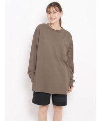 sanideiz TOKYO/サニデイズ トウキョウ sanideiz TOKYO USAコットン Tシャツシリーズオーバーサイズ長袖 UNISEX/508253465
