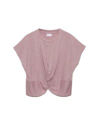 sanideiz TOKYO/サニデイズ トウキョウ sanideiz TOKYO カチオン杢天竺 フロントツイストTシャツ LADIES/508253884