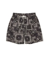 NEW ERA/ニューエラ NEW ERA WOVEN SHORT PANTS F PAISLEY BLK/508254517