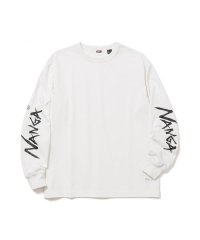 NANGA/ナンガ NANGA ECOHYBRID SLV LOGO L/S TEE(エコハイブリッド SLV ロングスリーブティー)/508254785