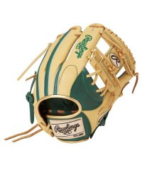 Rawlings/ローリングス Rawlings ジュニア軟式 HYPER TECH COLOR SYNC(ハイパーテックカラーシンク)N6Lーダークグリーン/キャメル/508254910
