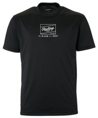Rawlings/ローリングス Rawlings ロゴプリントTシャツ ー ブラック/508255108