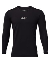 Rawlings/ローリングス Rawlings 超伸 ハイパーストレッチアンダーシャツ(長袖) ー ブラック/508255116
