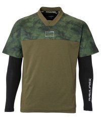 Rawlings/ローリングス Rawlings Vトップレイヤードセット ー ダスティーグリーン/508255128