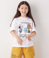SHIPS any WOMEN/SHIPS any: SNOOPY コラボ NOT THERE グラフィック プリント Tシャツ◇/508255969