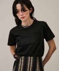 サロン　アダム　エ　ロペ/クロップドハーフスリーブリネンニット［ドライタッチ・洗える］/508256051