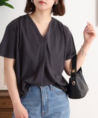 JUNGLE JALOPY/ジャングルジャロピー JUNGLE JALOPY ブラウス風タックスキッパー半袖Tシャツ/508256180