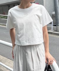 and　Me.../アンドミー andme ワンポイント エンブロイダリー ミニ Tシャツ/508256383
