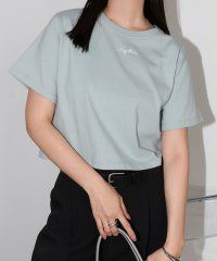 and　Me.../アンドミー andme ワンポイント エンブロイダリー ミニ Tシャツ/508256383