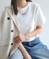 and　Me.../アンドミー andme ワンポイント エンブロイダリー ミニ Tシャツ/508256383