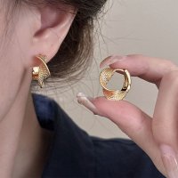 Forcement/フォースメント Forcement 上品なねじれフープピアス/508256388