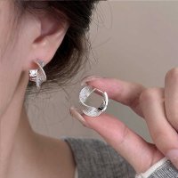 Forcement/フォースメント Forcement 上品なねじれフープピアス/508256388