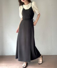 LAUIR/ラウアー LAUIR カシュクールラップキャミワンピース/508256434