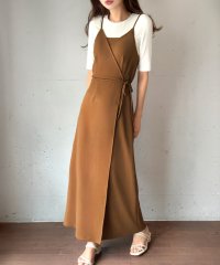 LAUIR/ラウアー LAUIR カシュクールラップキャミワンピース/508256434