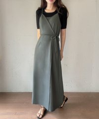 LAUIR/ラウアー LAUIR カシュクールラップキャミワンピース/508256434