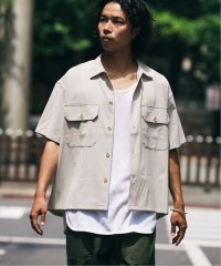 JOURNAL STANDARD relume Men's/イージーケア TECH LINEN COOLMAX(R) CPO シャツ（セットアップ着用可）/508256450