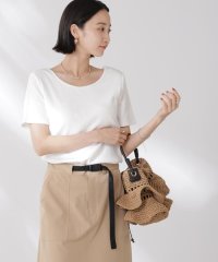 NANO universe/抗菌防臭・接触冷感機能 カップ付きクルーネックトップス/508182812