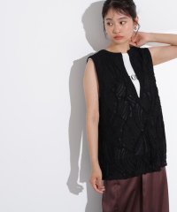 N Natural Beauty Basic/レース刺繍ベスト/508224136