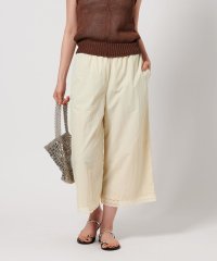 BEAUTY&YOUTH UNITED ARROWS/【WEB限定】裾レース ワイドイージーパンツ －ウォッシャブル－/508226993
