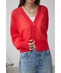 AZUL by moussy/シアードルマンニットカーディガン/508246460