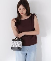 PROPORTION BODY DRESSING/肩リボンアシメニット/508256973