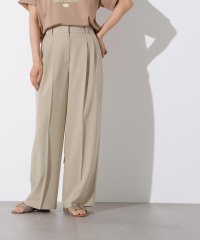 N Natural Beauty Basic/ドライタッチツータックワイドパンツ/508256989