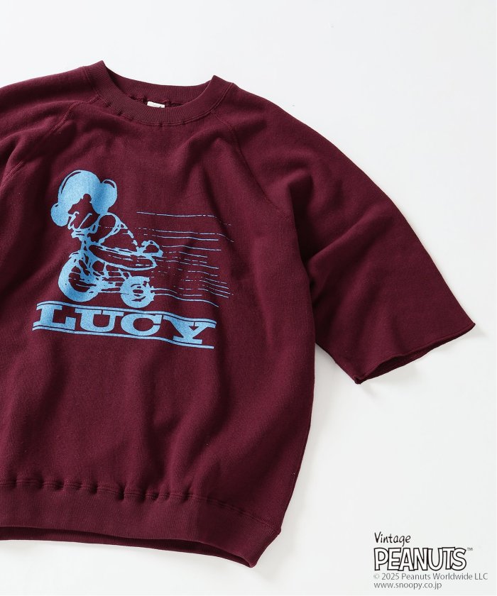 予約》PEANUTS × SPORTS WEAR by relume 別注 ハーフスリーブ