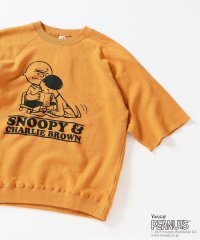 JOURNAL STANDARD relume Men's/《予約》PEANUTS × SPORTS WEAR by relume 別注 ハーフスリーブスウェット 2/508257052