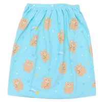 cinemacollection/シネマコレクション cinemacollection ラップタオル マキタオルM寸 60cm丈巻き巻きタオル キラキラテディ 林タオル 海プール 着替えタオル /508256614