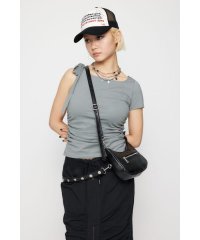 LAGUA GEM/STUDS BELTED ショルダーバッグ/508256925