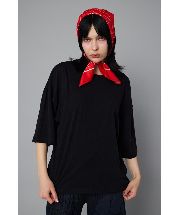 ヘリンドットサイ　黒クロップドシャツ 長袖 ヘリンドットサイ(HeRIN.CYE) | トップス/ブラック・黒色の通販