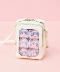 & chouette/≪推し事バッグ≫クリアポケット付きビジューショルダーバッグ/508256958