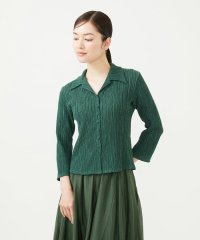 Sybilla/シャーリングオープンカラーカットソー/508257146