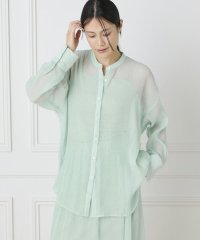 I.T.'S. international/イッツインターナショナル I.T.'S. international シアー楊柳オーバーサイズシャツ/508257305