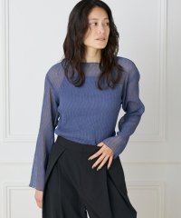 I.T.'S. international/イッツインターナショナル I.T.'S. international シアー楊柳ボートネックプルオーバー/508257306