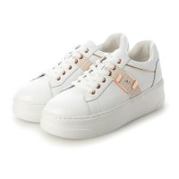 MISOPE/ミソペ MISOPE バックルビジュー付き厚底スニーカー/508257337