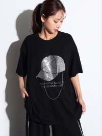 SCOTCLUB/スコットクラブ SCOTCLUB ネックレスチェーンラインストーンTEE/508258565