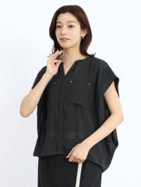 FENNEL/フェンネル FENNEL リネン調スキッパーブラウス/508258566