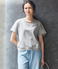 NIJYUSANKU（SMALL SIZE）/【SLOW/WEB限定】ラスティックテリー Vネック カットソー/508259020