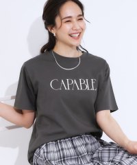 SHOO・LA・RUE/【S－LL/ひんやり/UV】汗をかいても気になりにくい グラフィックTシャツ/508217556