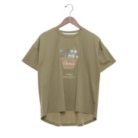 BRODIAEA/ブローディア BRODIAEA かごバッグデザイン半袖Tシャツ/508237267