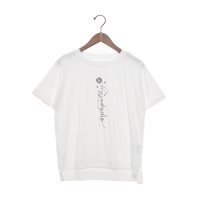 BRODIAEA/ブローディア BRODIAEA ロゴプリント半袖Tシャツ【日本製】/508237268