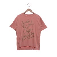 EGLANTINE/エグランティーヌ EGLANTINE でかロゴプリント半袖Tシャツ【日本製】/508240251