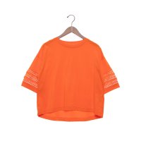 EGLANTINE/エグランティーヌ EGLANTINE 袖フリンジレース5分袖カットソー/508240263