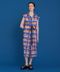 HOUSE OF LOTUS/チェックプリントシャツワンピース/508241005