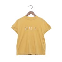 EGLANTINE/エグランティーヌ EGLANTINE MICAスパンコールロゴ半袖Tシャツ【日本製】/508245150